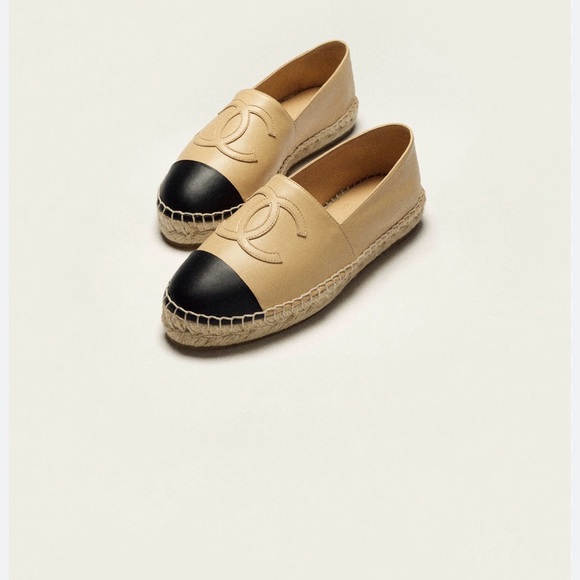 CHANEL Shoes - Chanel Espadrilles - size 7, comes with designer box.